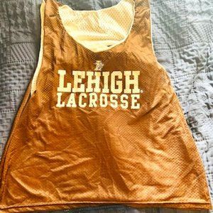 Lehigh Lacrosse Reversable Pinnie Valle Sports Men's XL Brown & White